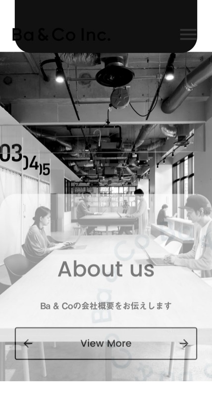 Ba & Co のスマホ表示