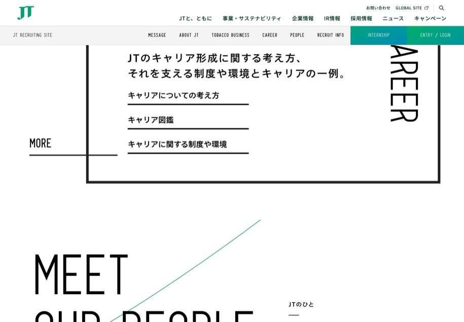 JT のパソコン表示