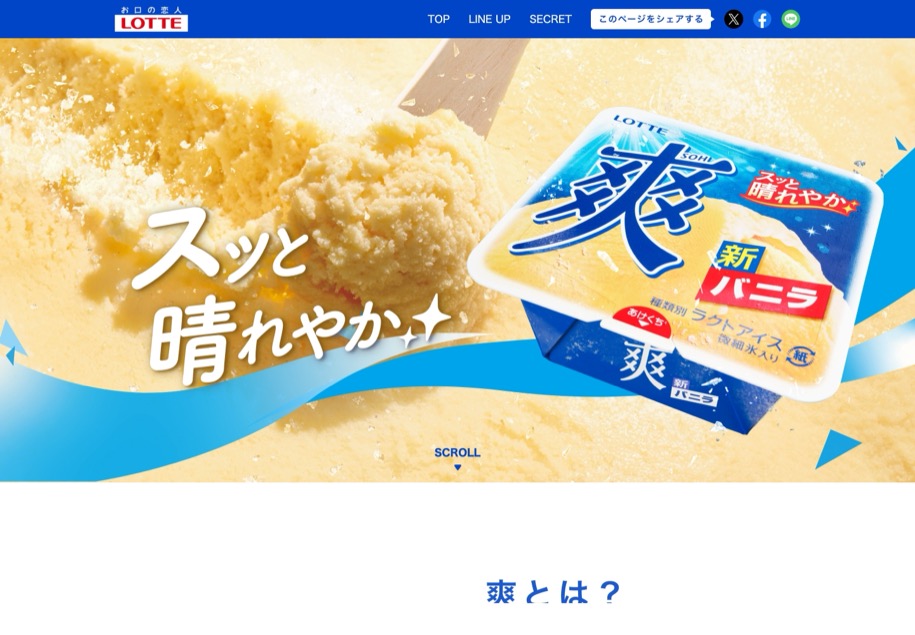 爽 のパソコン表示