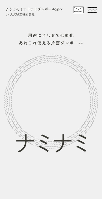 ナミナミ のスマホ表示