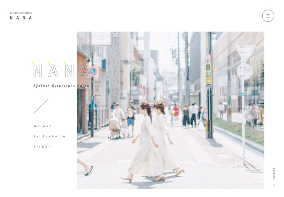 NANA のパソコン表示