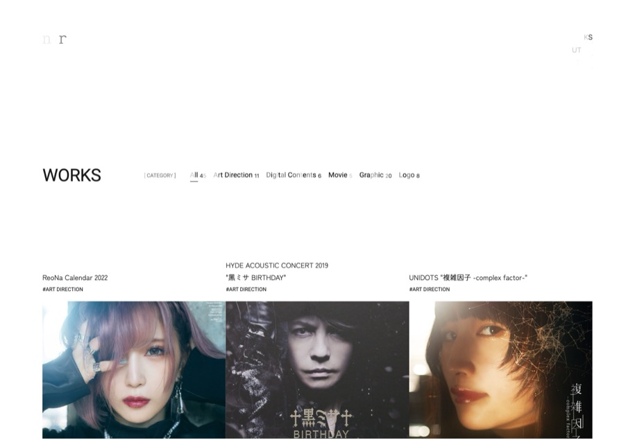 nirnor inc.（株式会社ニアノア） のパソコン表示