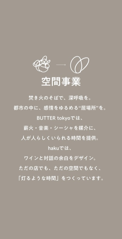 nowhere株式会社 のスマホ表示