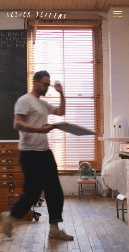 Oliver Jeffers のスマホ表示