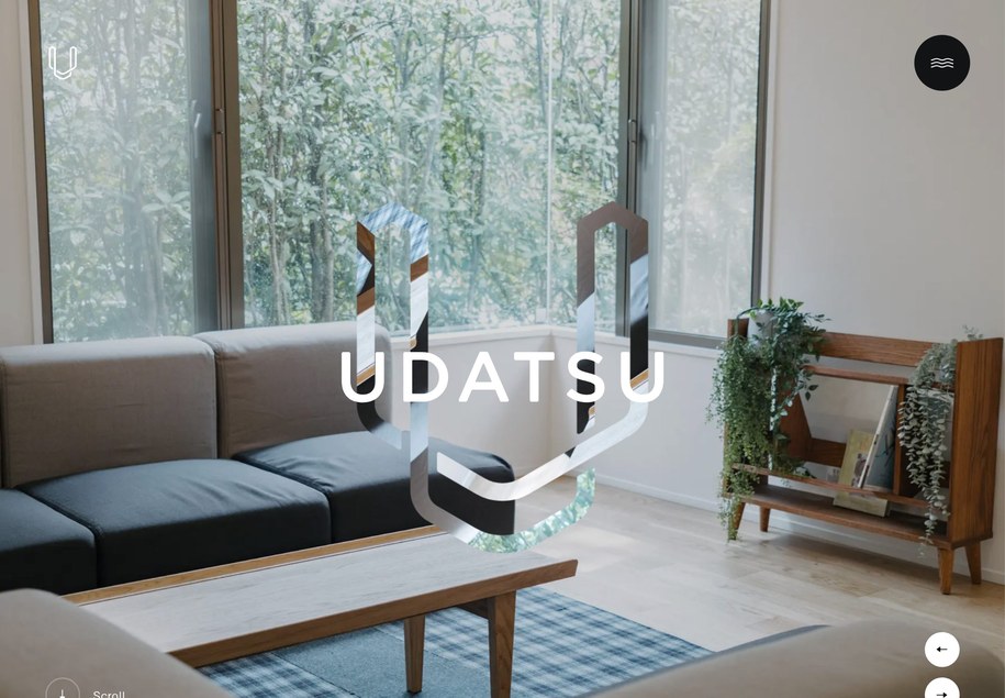 UDATSU のパソコン表示