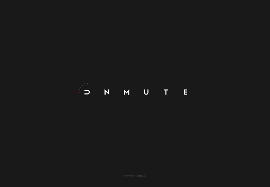 UNMUTE のパソコン表示