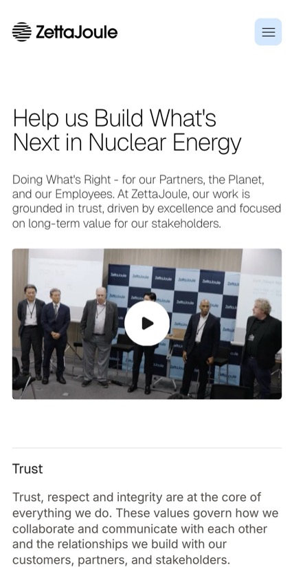 ZettaJoule のスマホ表示